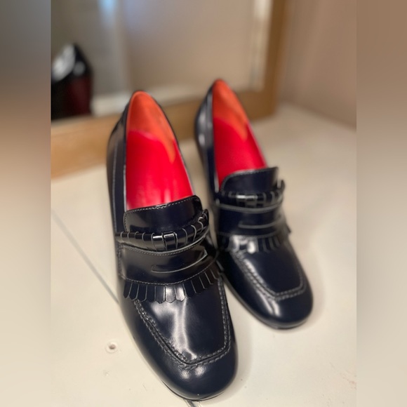 Tommy Hilfiger Shoes - Tommy Hilfiger Collection Leather Acadimia Kemble Penny Loafer Pump